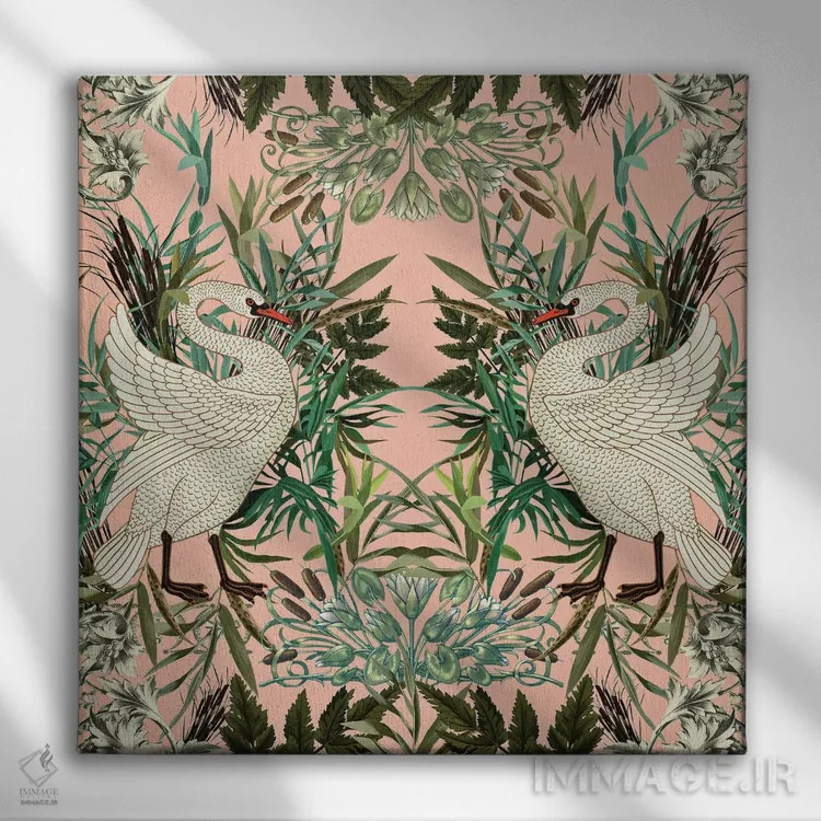 تابلو قوی عاشقانه اثر برجو کورکمازیورک - نمای روبهرو روی دیوار