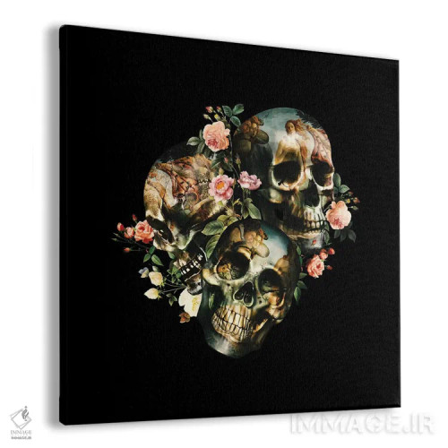 تابلو جمجمه و ونوس اثر برجو کورکمازیورک - نمای پرسپکتیو محصول