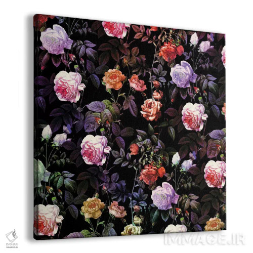 تابلو جنگل شب شماره ۳ اثر برجو کورکمازیورک - نمای پرسپکتیو محصول