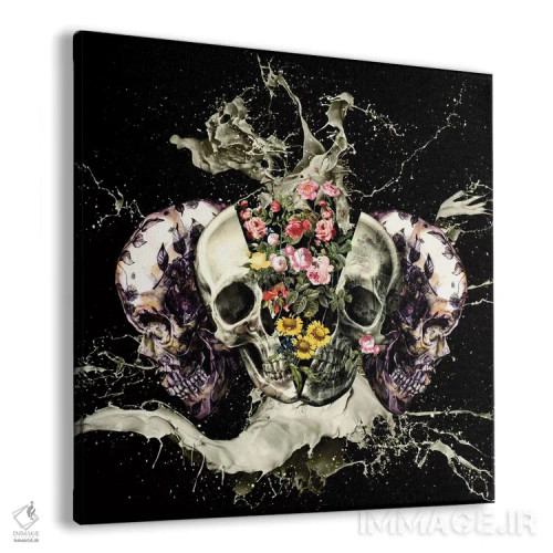 تابلو جمجمه شماره ۲ اثر برجو کورکمازیورک - نمای پرسپکتیو محصول