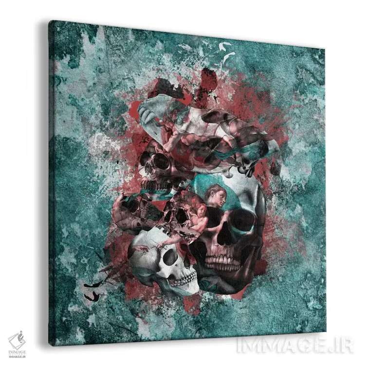 تابلو آفرینش آدم (نقاشی معنویتی) اثر برجو کورکمازیورک - نمای پرسپکتیو محصول