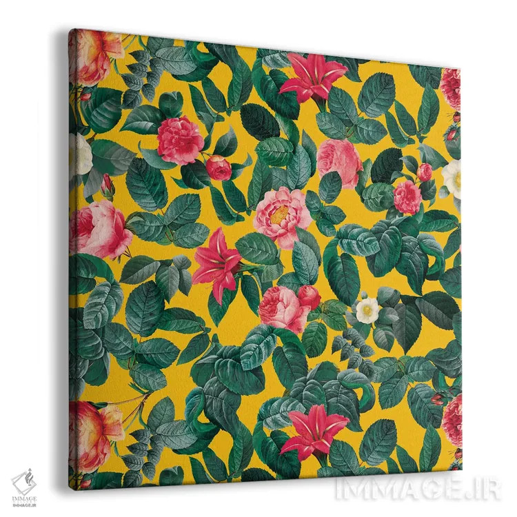 تابلو گیاهی تابستانی شماره ۲ اثر برجو کورکمازیورک - نمای پرسپکتیو محصول