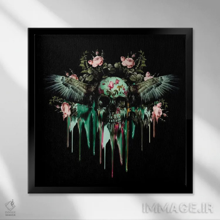 تابلو رویا اثر برجو کورکمازیورک - نمای قابدار مشکی