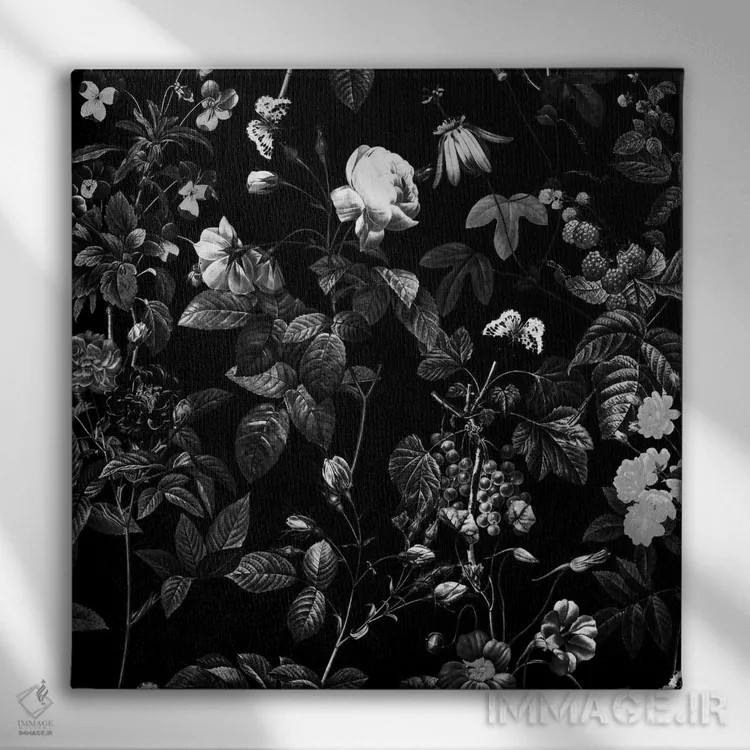 تابلو سیاه (واژه ترکی: سیاه) اثر برجو کورکمازیورک - نمای روبهرو روی دیوار