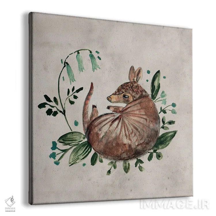 تابلو تاتو (اسم خاص؛ بدون ترجمه) اثر برنادت اوربانویک - نمای پرسپکتیو محصول