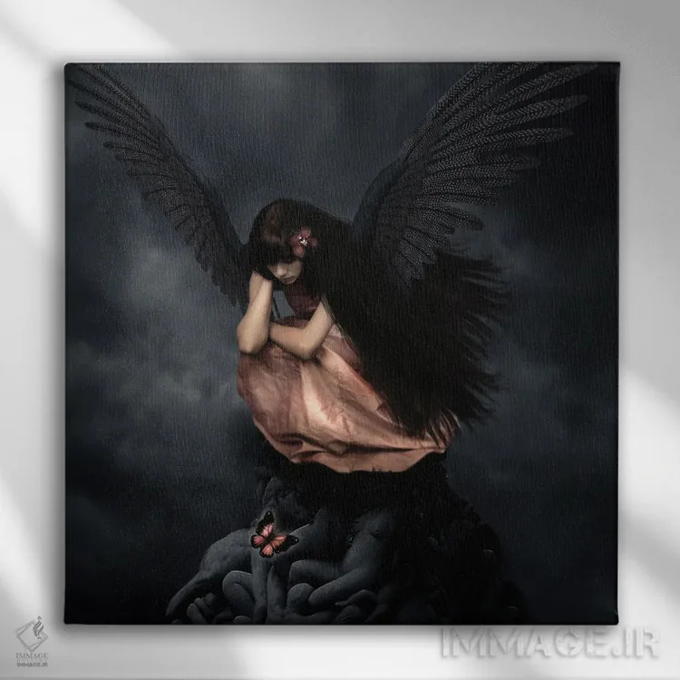 تابلو برآمدن اثر بابت ون دن برگ - نمای روبهرو روی دیوار