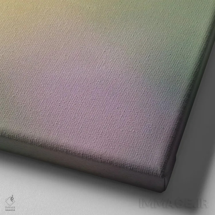 تابلو پروانهٔ بوهو اثر بابت ون دن برگ - نمای نزدیک بافت بوم