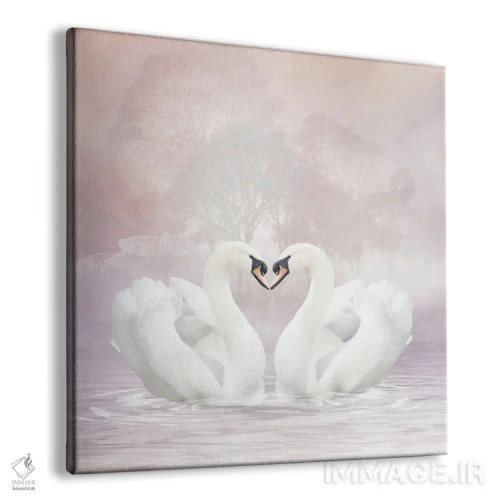 تابلو کارت عشق II (عنوان هلندی) اثر بابت ون دن برگ - نمای پرسپکتیو محصول