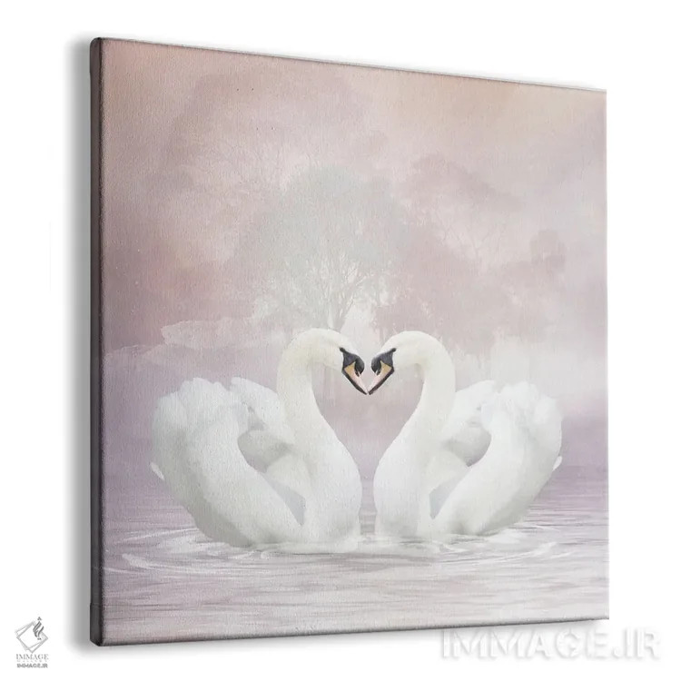 تابلو کارت عشق II (عنوان هلندی) اثر بابت ون دن برگ - نمای پرسپکتیو محصول