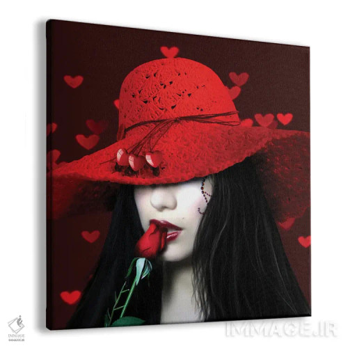 تابلو قلبهای زنده اثر بابت ون دن برگ - نمای پرسپکتیو محصول