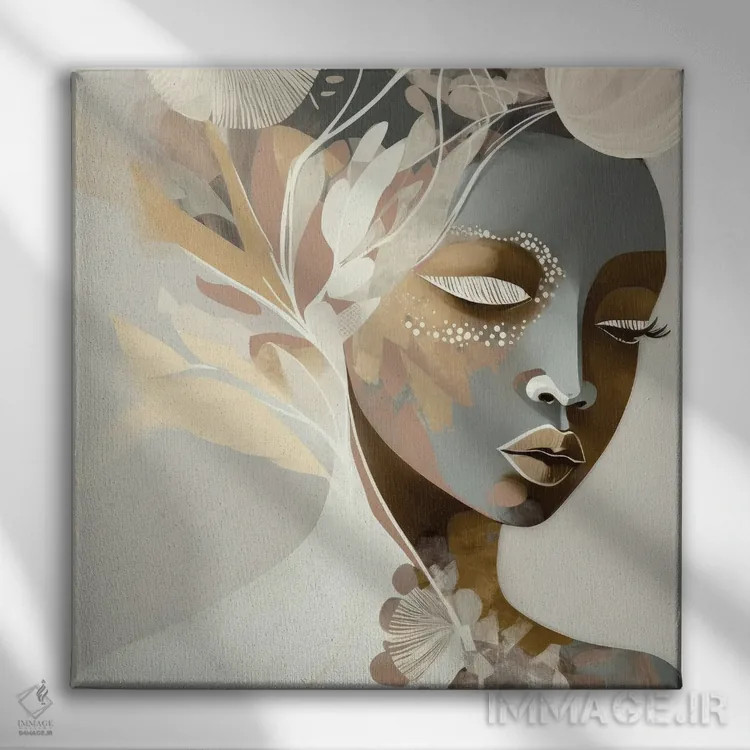 تابلو آنابل اثر بلا ایو - نمای روبهرو روی دیوار