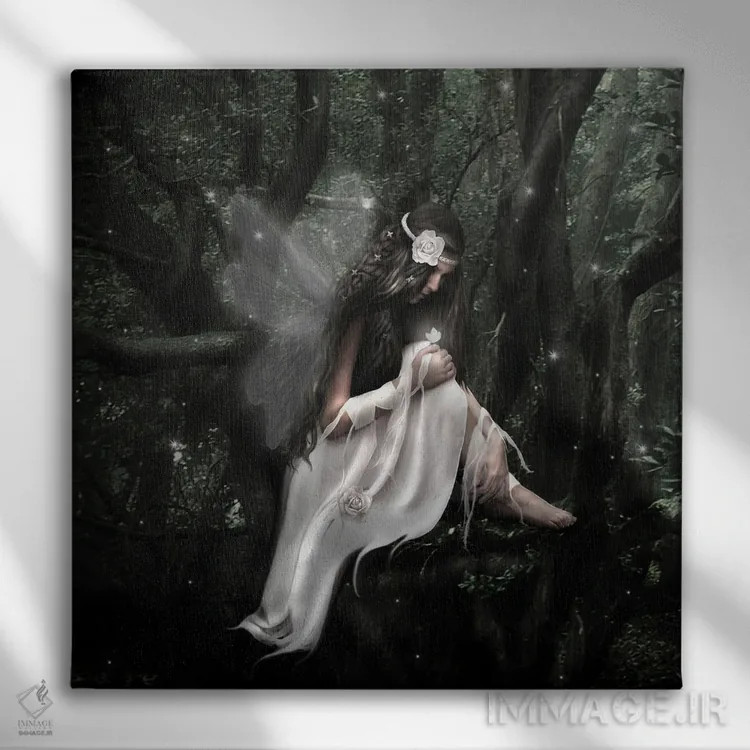 تابلو کتلین جاودانهٔ من ۲۰۱۵ اثر بابت ون دن برگ - نمای روبهرو روی دیوار