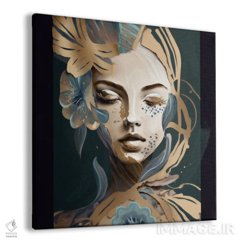 تابلو طلایی آزورا اثر بلا ایو - نمای پرسپکتیو محصول