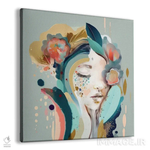 تابلو شکوفهٔ استر اثر بلا ایو - نمای پرسپکتیو محصول