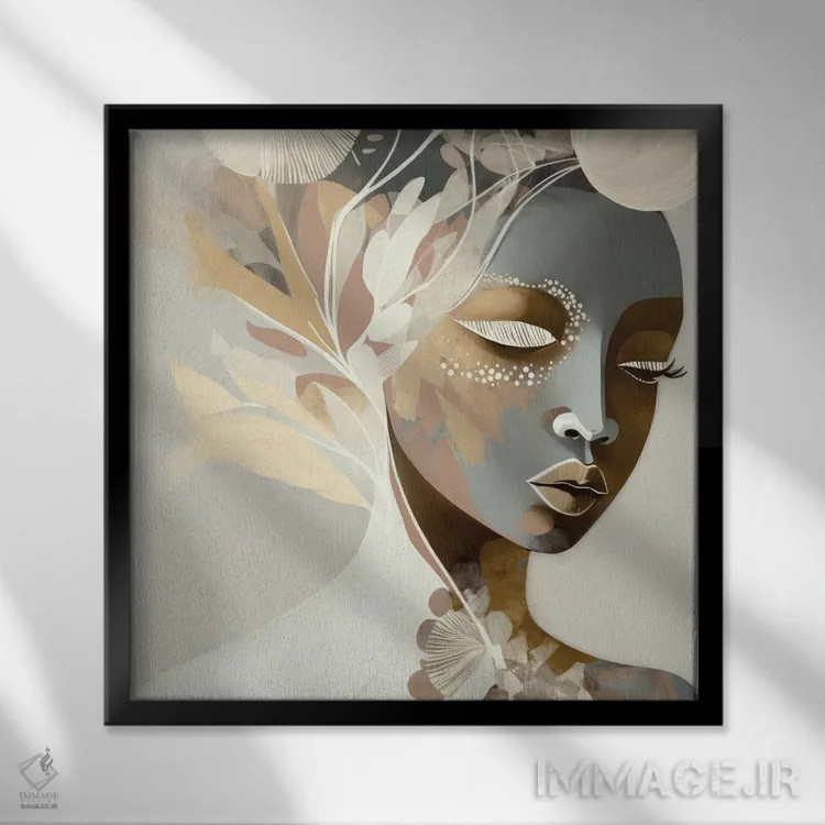 تابلو آنابل اثر بلا ایو - نمای قابدار مشکی