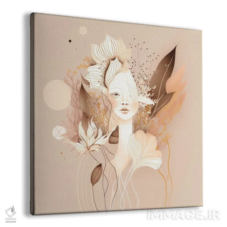 تابلو فائونا فیونا اثر بلا ایو - نمای پرسپکتیو محصول