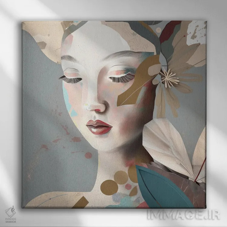 تابلو دوری اثر بلا ایو - نمای روبهرو روی دیوار