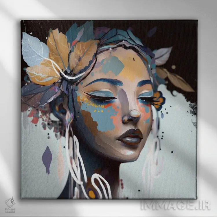 تابلو ژادور (به معنی دوست دارم - فرانسوی) اثر بلا ایو - نمای روبهرو روی دیوار