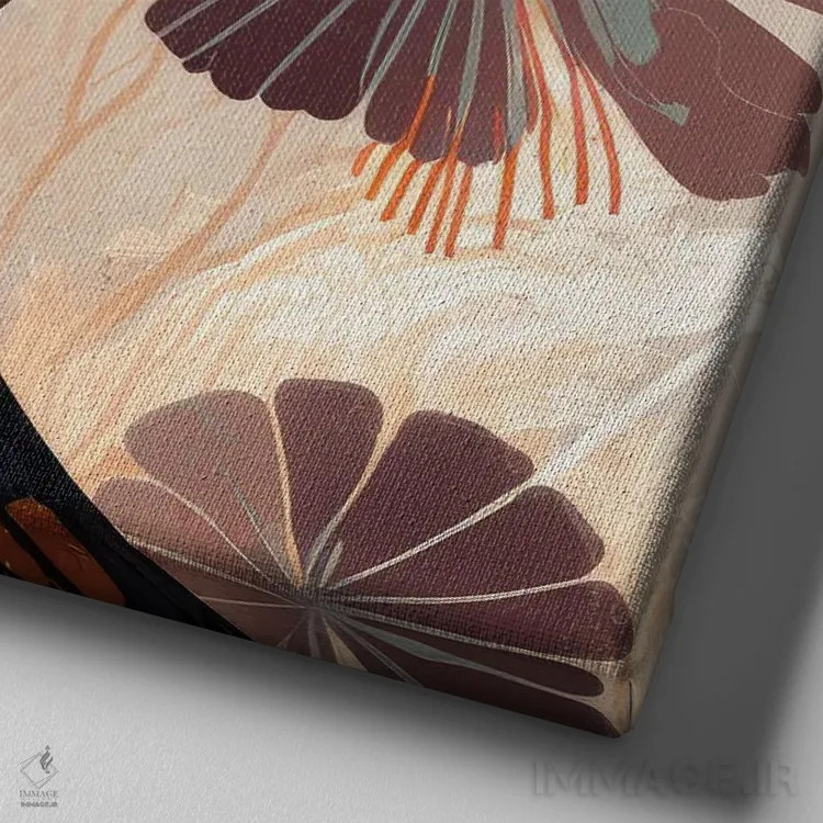 تابلو لوکی (اسطوره اسکانباوراوی) اثر بلا ایو - نمای نزدیک بافت بوم