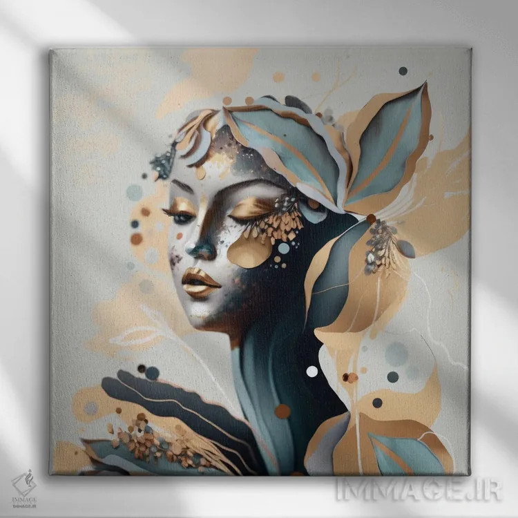 تابلو اسکای (آسمان) اثر بلا ایو - نمای روبهرو روی دیوار