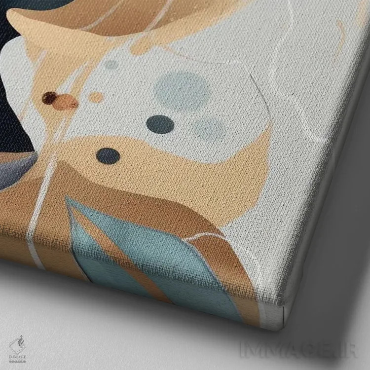 تابلو اسکای (آسمان) اثر بلا ایو - نمای نزدیک بافت بوم