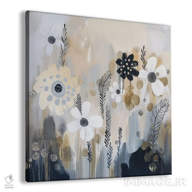 تابلو تکمیل فلور (گل) اثر بلا ایو - نمای پرسپکتیو محصول