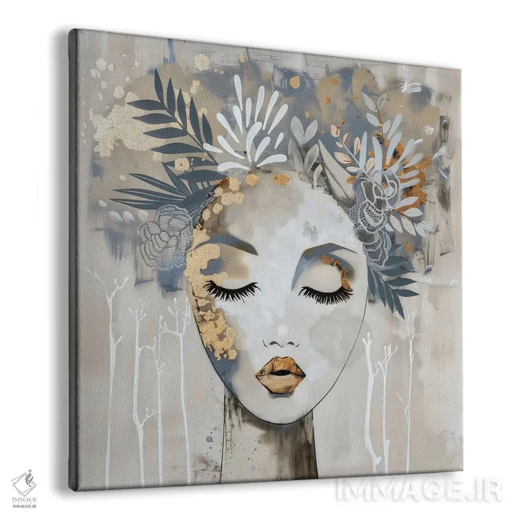 تابلو فلور (گل - فرانسه) اثر بلا ایو - نمای پرسپکتیو محصول