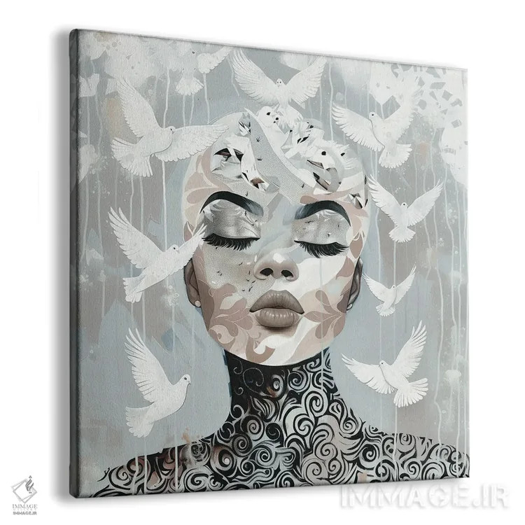 تابلو آزادم کن اثر بلا ایو - نمای پرسپکتیو محصول