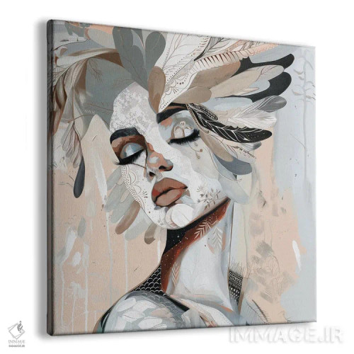 تابلو پر آبی اثر بلا ایو - نمای پرسپکتیو محصول