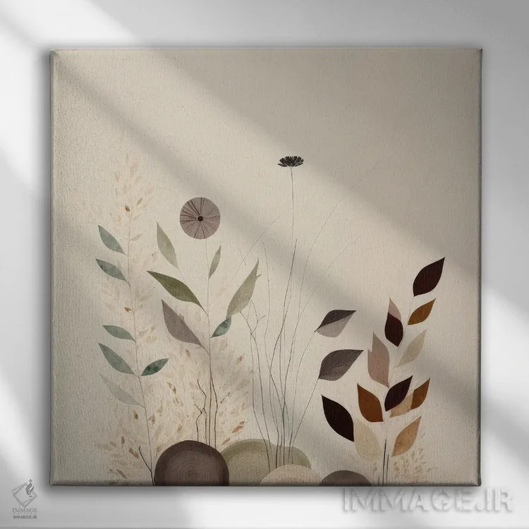 تابلو نسیم بوهو اثر بلا ایو - نمای روبهرو روی دیوار