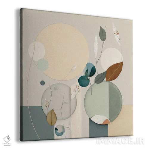 تابلو واحهٔ دایرهای اثر بلا ایو - نمای پرسپکتیو محصول