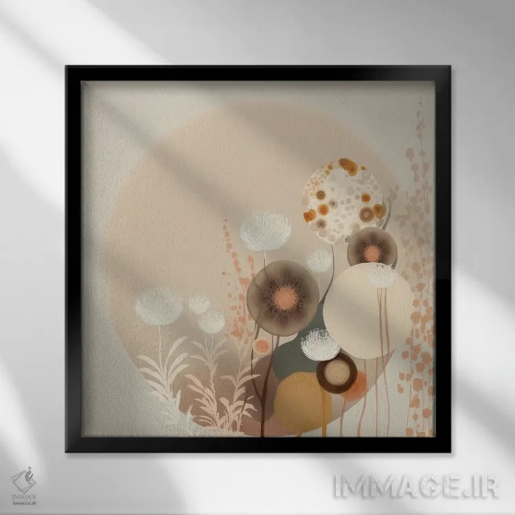 تابلو روح بوهمیایی اثر بلا ایو - نمای قابدار مشکی