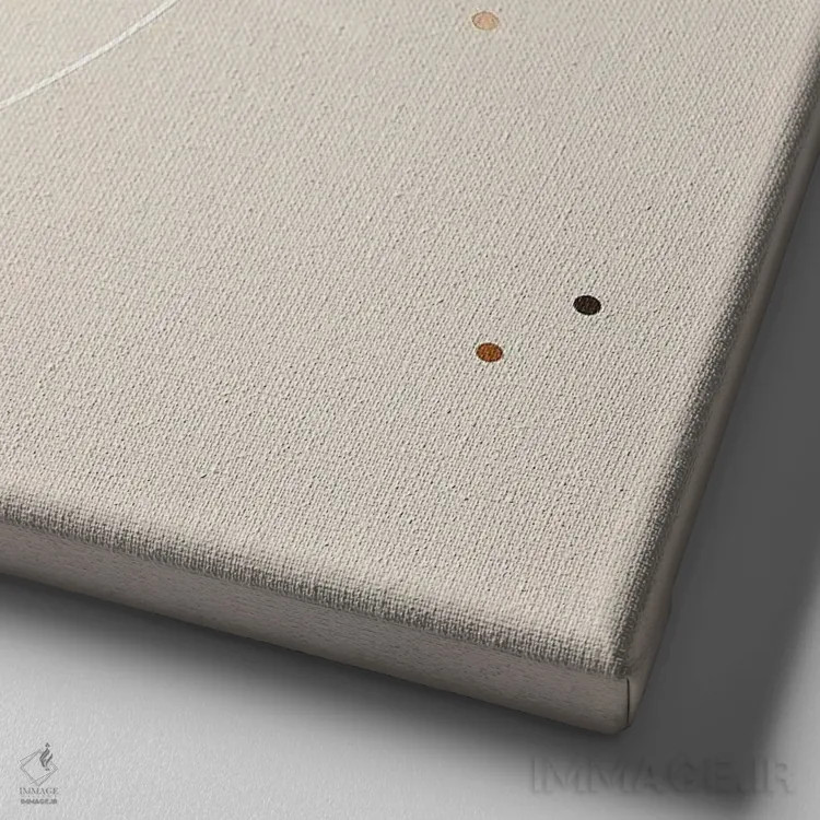 تابلو فائونا فیونا اثر بلا ایو - نمای نزدیک بافت بوم