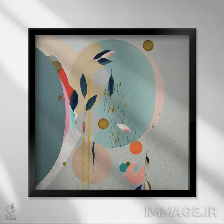 تابلو استر اثر بلا ایو - نمای قابدار مشکی