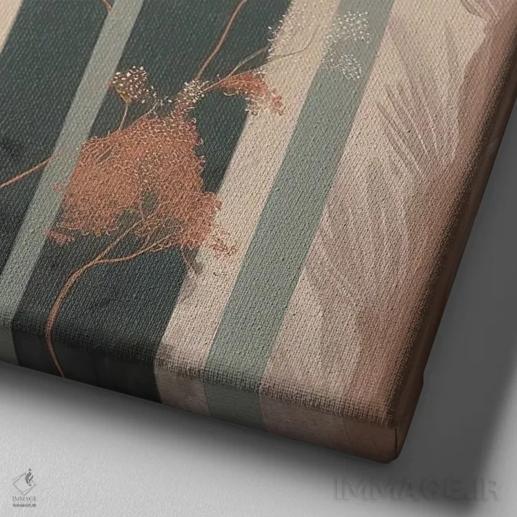 تابلو لوکی (اسطوره اسکانباوراوی) اثر بلا ایو - نمای نزدیک بافت بوم