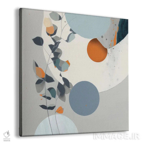 تابلو آرامش مدرن اثر بلا ایو - نمای پرسپکتیو محصول