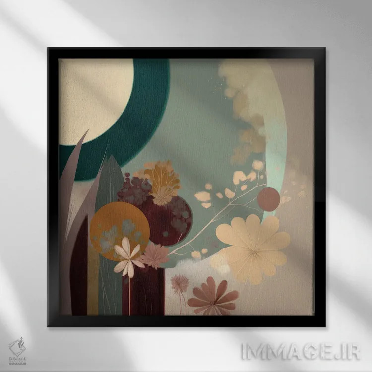 تابلو سویفت مدرن (پرنده) اثر بلا ایو - نمای قابدار مشکی