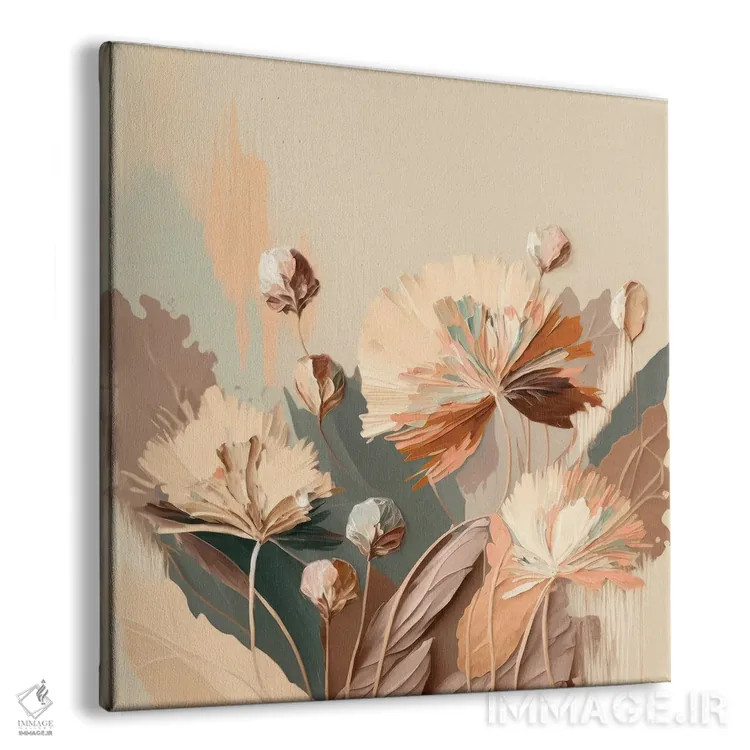 تابلو گیاهان هلوگون اثر بلا ایو - نمای پرسپکتیو محصول