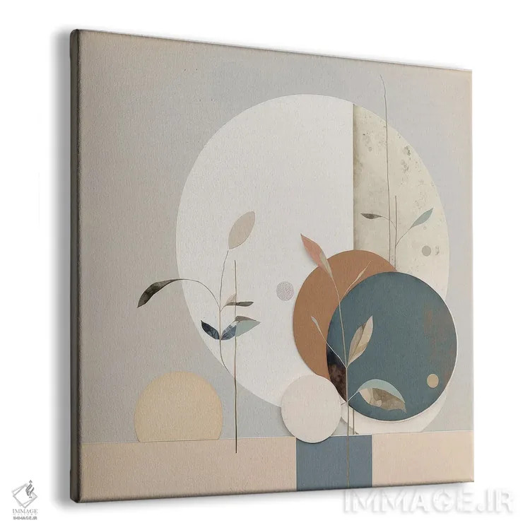 تابلو سراب مدرن خنثی اثر بلا ایو - نمای پرسپکتیو محصول