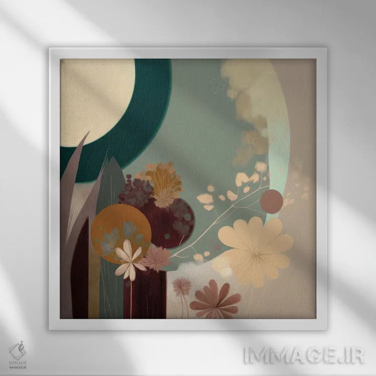 تابلو سویفت مدرن (پرنده) اثر بلا ایو - نمای قابدار سفید