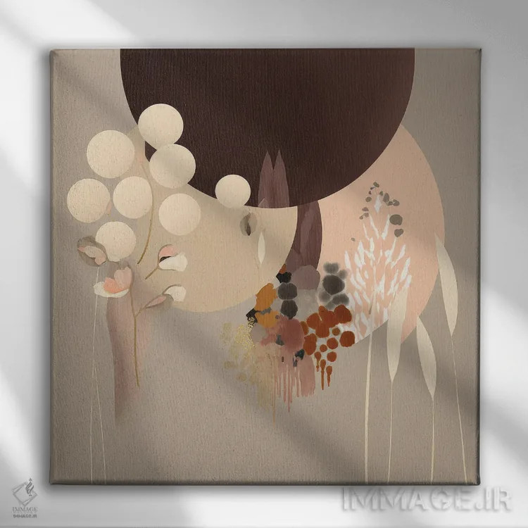 تابلو رمانس سادهگرایانه اثر بلا ایو - نمای روبهرو روی دیوار