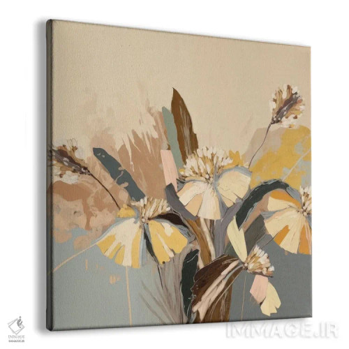 تابلو گلهای بوسیدهشده توسط خورشید اثر بلا ایو - نمای پرسپکتیو محصول