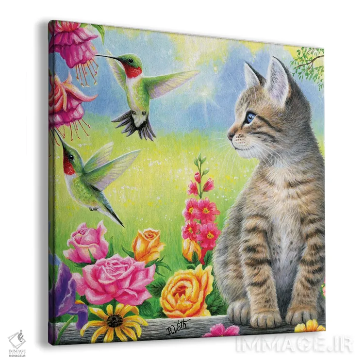 تابلو باغ تابیتا اثر بریجت واث - نمای پرسپکتیو محصول