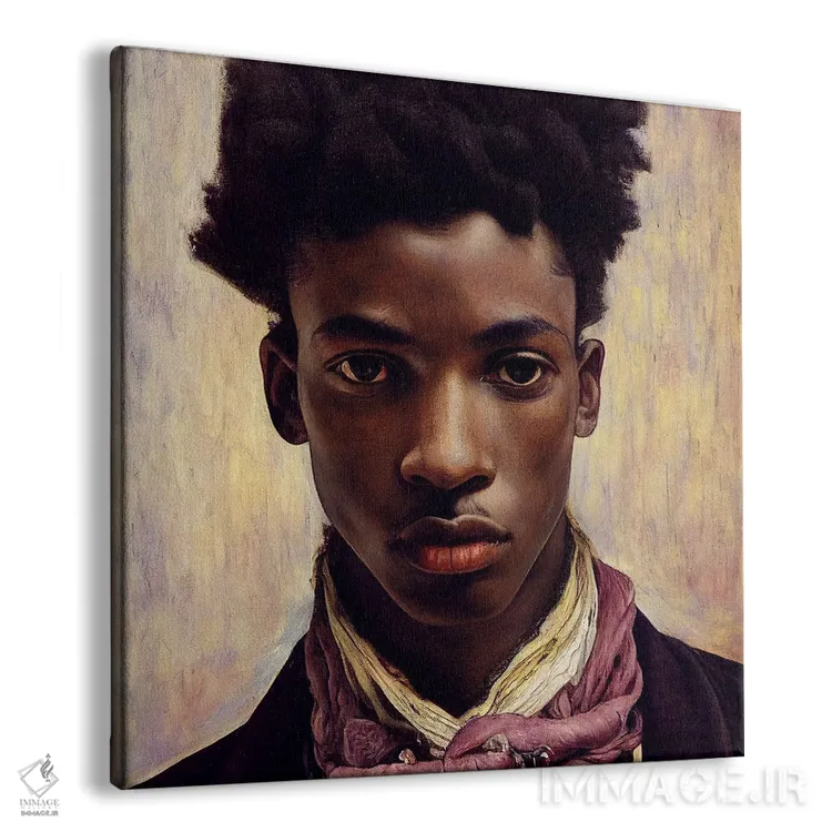 تابلو شاعر جوان (۲۰۲۳) اثر برین ویو کالت - نمای پرسپکتیو محصول