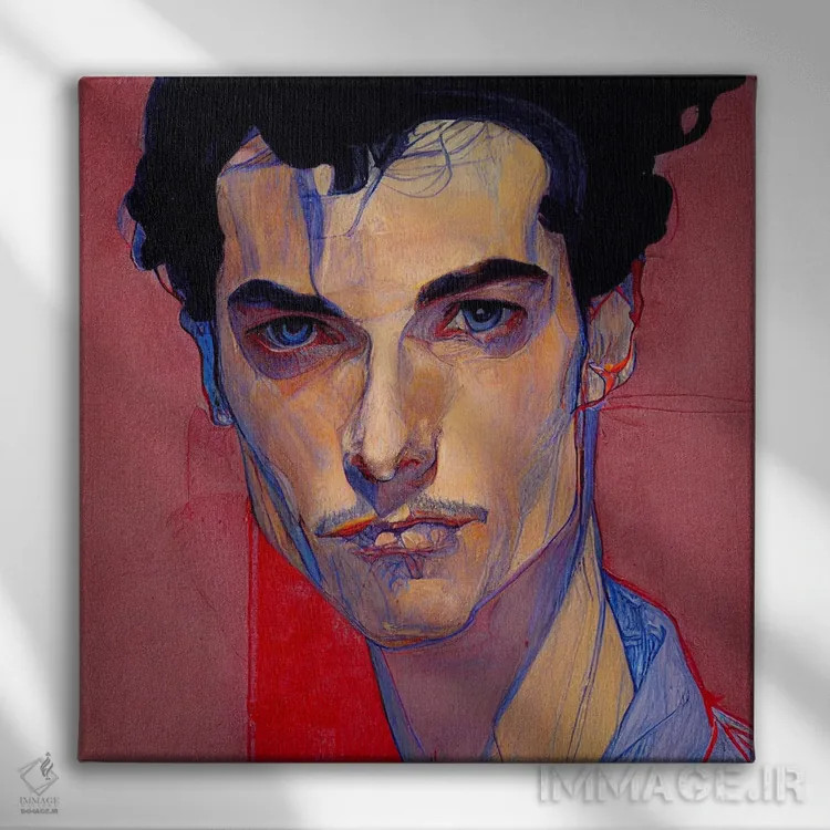 تابلو پنجم آوریل (۲۰۲۳) اثر برین ویو کالت - نمای روبهرو روی دیوار