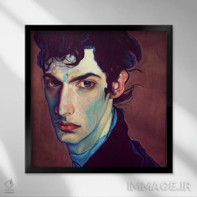 تابلو گوگلیلمو (۲۰۲۳) اثر برین ویو کالت - نمای قابدار مشکی