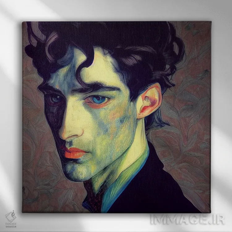 تابلو خشن (۲۰۲۳) اثر برین ویو کالت - نمای روبهرو روی دیوار