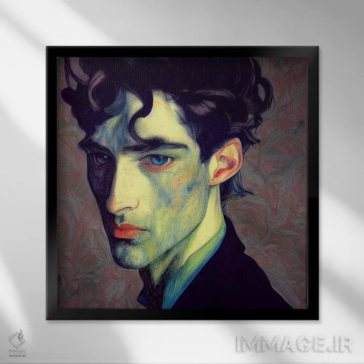 تابلو خشن (۲۰۲۳) اثر برین ویو کالت - نمای قابدار مشکی