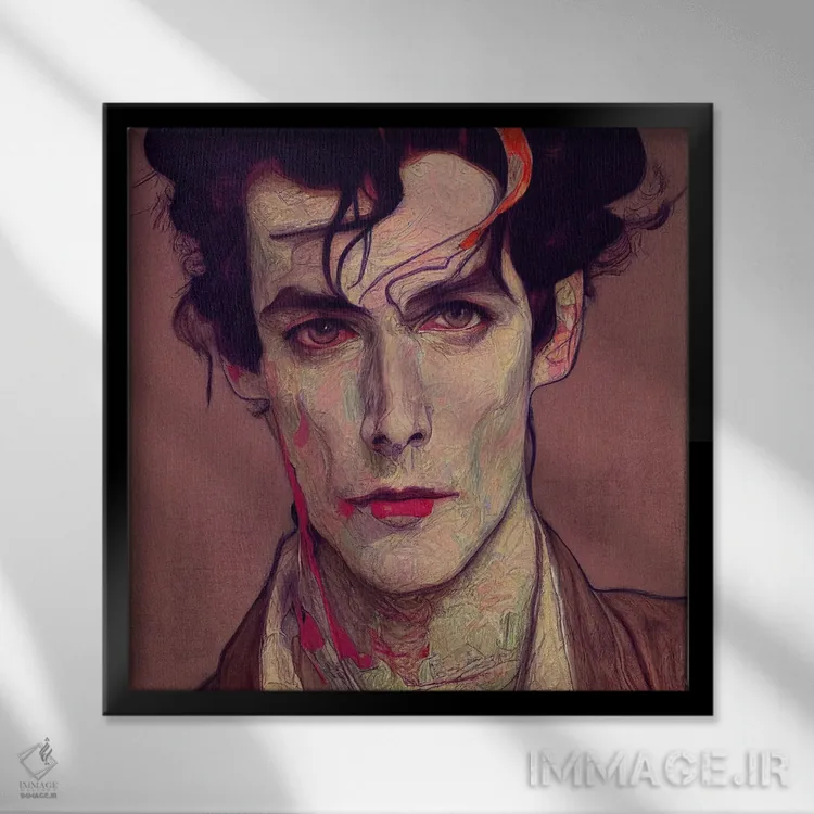 تابلو شکر بیپروا (۲۰۲۳) اثر برین ویو کالت - نمای قابدار مشکی