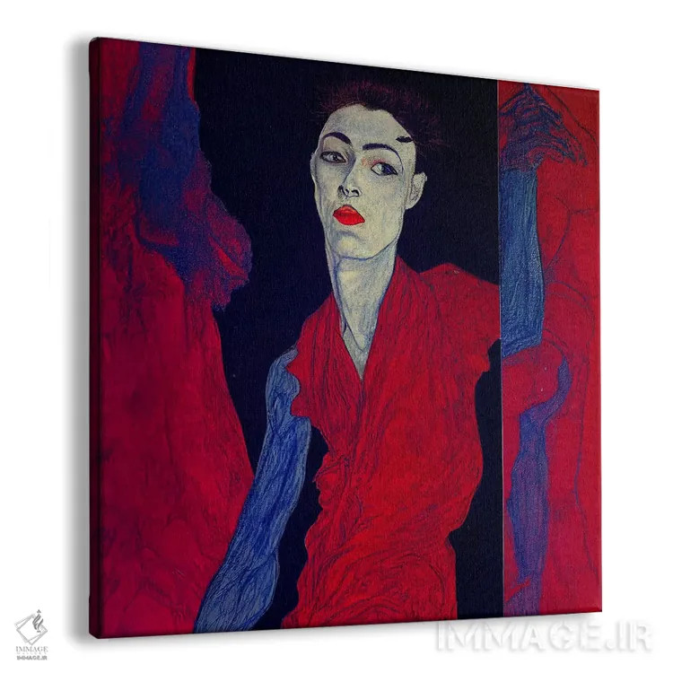 تابلو منطقه چراغ قرمز برلین (۲۰۲۳) اثر برین ویو کالت - نمای پرسپکتیو محصول